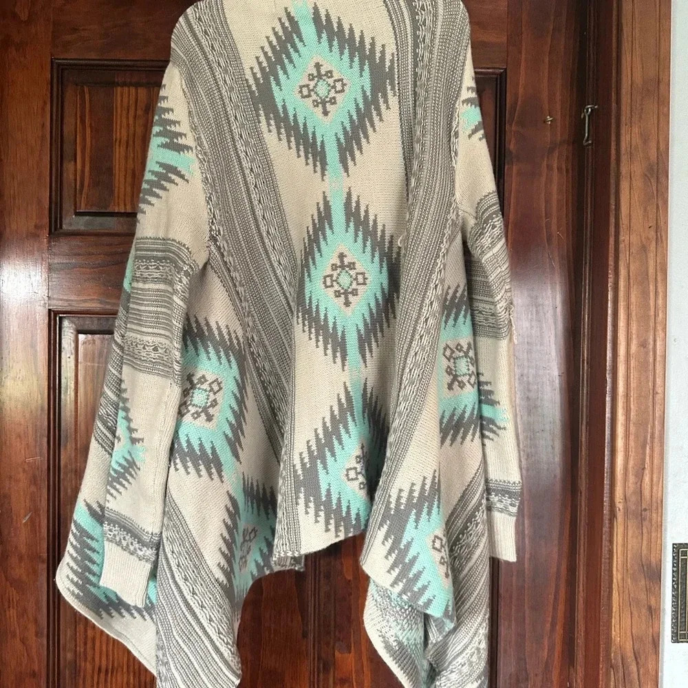 Dreamers Aztec cardigan/sweater size S - Picture 7 of 9
